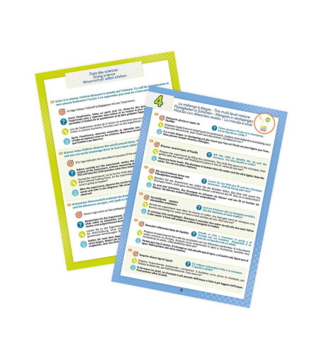 Mini Sciences Chemistry, Buki