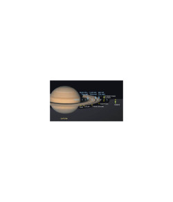 Planet Poster Editions Plakat Saturn