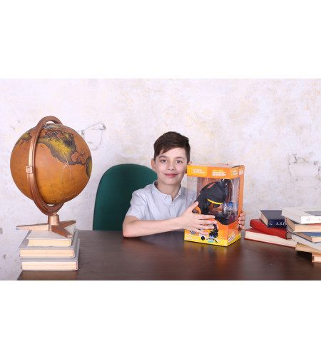 Microscope NATIONAL GEOGRAPHIC 40-640X with experiment kit and smartphone adaptor