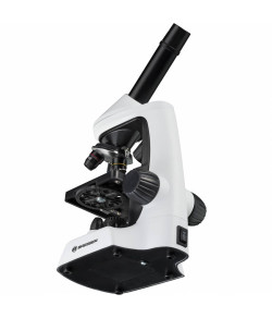 Microscope Bresser Junior Biolux Student 40x-2000x with experimental kit and smartphone ad