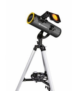 Telescope BRESSER Solarix 76/350 18 - 175x with Solar Filter and Smartphone Holder