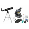 Compact telescope and microscope set