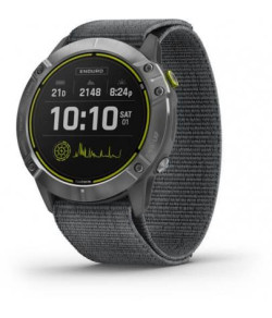 Enduro,Silver w/Gray Body,Gray Sport Loop Band,GPS,WW
