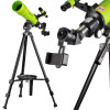 Телескоп-рефрактор BRESSER JUNIOR 70/400 с рюкзаком, зеленый