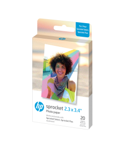 HP Zink Paper Sprocket Select 20 Pack 2,3x3,4''
