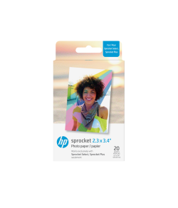HP Zink Paper Sprocket Select 20 Pack 2,3x3,4''