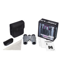 Levenhuk Karma PLUS 8x25 Бинокль  Компактный, Влагостойкий, Карманный Бинокль с Призмой Ру