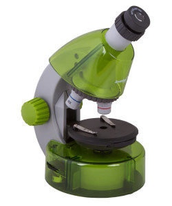 Microscope for children, Levenhuk LabZZ M101 Lime, 40x-640x, with Experiment kit