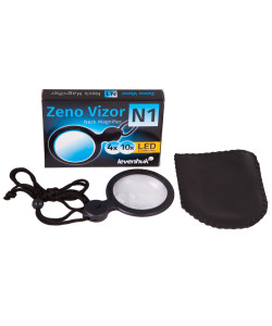 Levenhuk Vizor N1 LED 46mm  4x-10x Magnifier