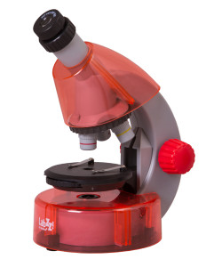Microscope for children, Levenhuk LabZZ M101 Orange, 40x-640x, with Experiment kit