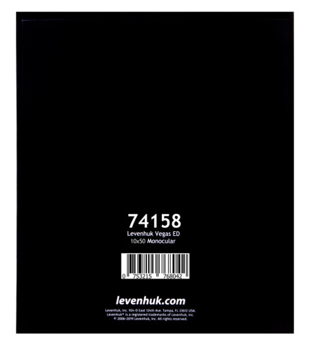 Levenhuk Vegas ED 10x50 Monocular
