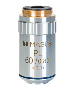 MAGUS MP60 60х/0.80 ∞/0.17 Infinity Plan Achromatic Objective