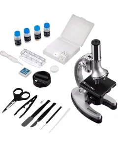 BRESSER JUNIOR Biotar 300x-1200x mikroskoobi komplekt ilma ümbriseta