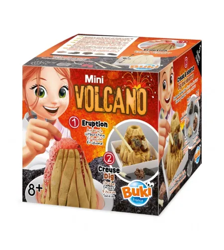 Mini vulkaan, Buki