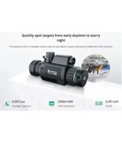 Digital Night Vision riflescope HIKMICRO CHEETAH C32F-SN (with 940nm illuminator)