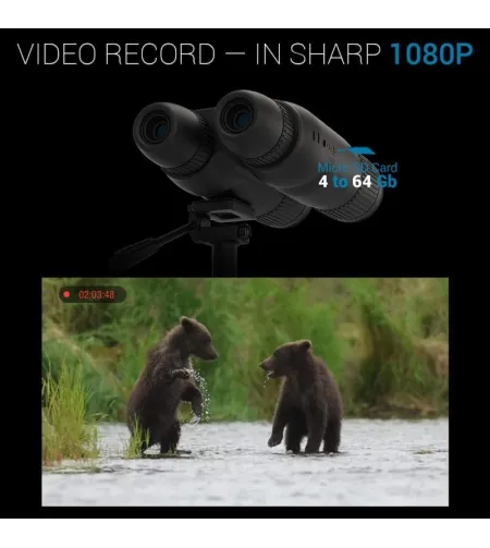 Termiline binokkel,  ATN BINOX 4T 640 2.5-25X with  Laser Rangefinder