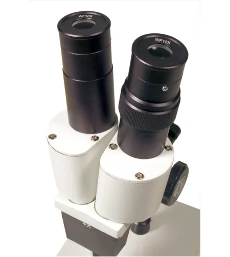 Binokulaarse mikroskoobi metallkorpus 40x Levenhuk 2ST