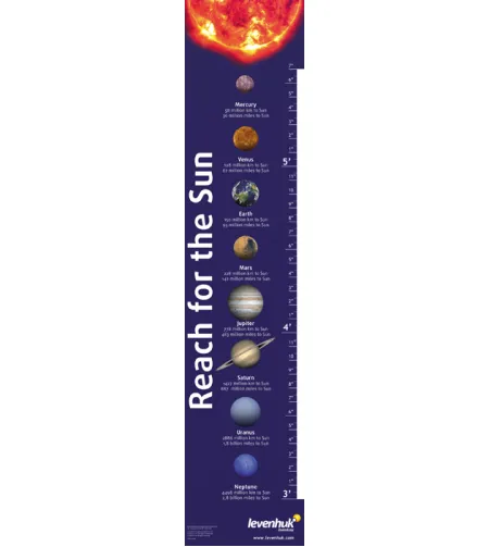 "Reach for the Sun" Levenhuk Growth Chart