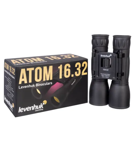 Levenhuk Atom 16x32  Kompaktne Roof Prism Veekindel  Binoklid