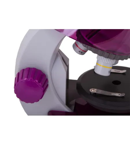 Microscope for children, Levenhuk LabZZ M101 Amethyst, 40x-640x, with Experiment kit