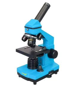 Microscope Levenhuk Rainbow 2L PLUS Azure 64x - 640x with experiment kit K50