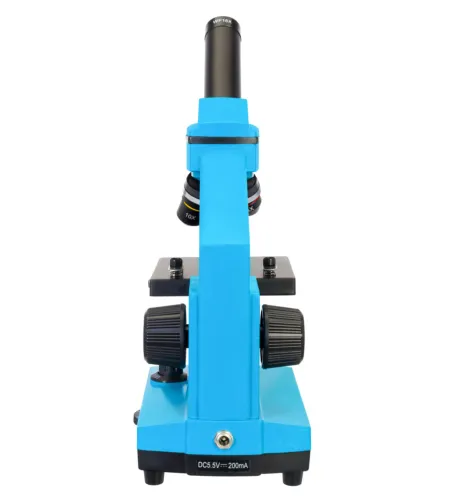 Mikroskoop Levenhuk Rainbow 2L PLUS Taevasinine 64x - 640x koos eksperimendi komplektiga K