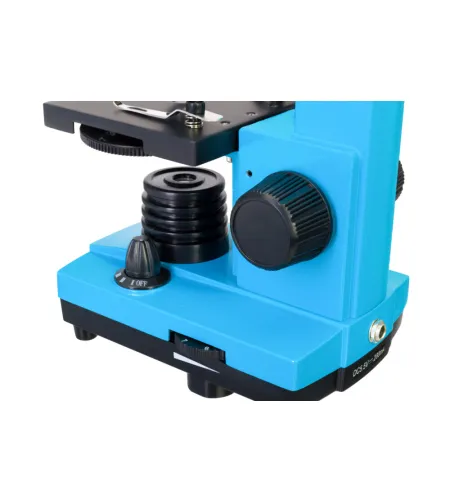 Mikroskoop Levenhuk Rainbow 2L PLUS Taevasinine 64x - 640x koos eksperimendi komplektiga K