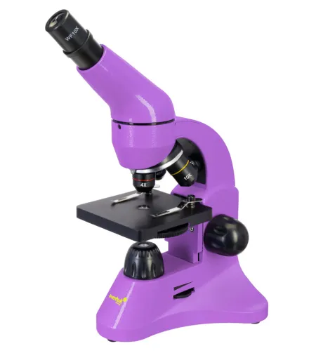 Mikroskoop Levenhuk Rainbow 50L Ametüst koos eksperimentaalse komplektiga K50
