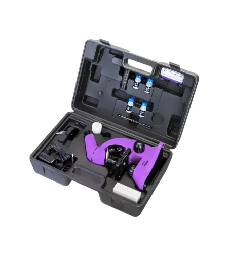 Mikroskoop Levenhuk Rainbow 50L Ametüst koos eksperimentaalse komplektiga K50