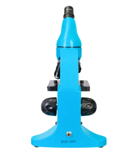 Mikroskoop Levenhuk Rainbow 50L Taevasinine 40x - 800x koos eksperimentaalse komplektiga K