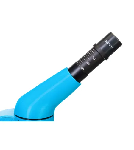 Mikroskoop Levenhuk Rainbow 50L Taevasinine 40x - 800x koos eksperimentaalse komplektiga K