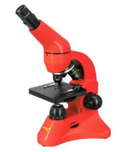 Mikroskoop Levenhuk Rainbow 50L Oranž 40x - 800x koos eksperimentaalse komplektiga K50