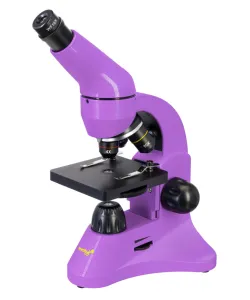 Mikroskoop Levenhuk Rainbow 50L PLUS Ametüst 64x–1280x koos eksperimentaalse komplektiga K