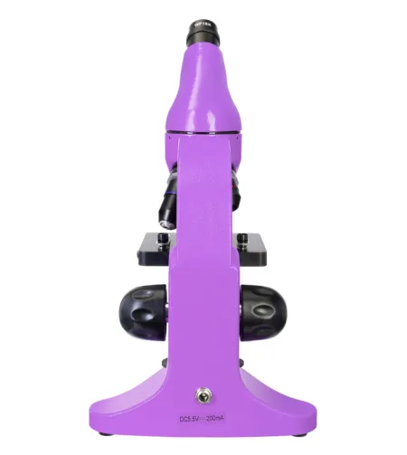 Mikroskoop Levenhuk Rainbow 50L PLUS Ametüst 64x–1280x koos eksperimentaalse komplektiga K