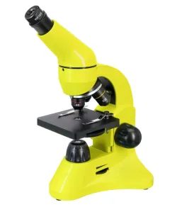 Microscope Levenhuk Rainbow 50L PLUS Lime 64x–1280x with experimental kit K50