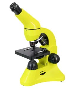 Mikroskoop Levenhuk Rainbow 50L PLUS Laimiroheline 64x–1280x koos eksperimentaalse komplek