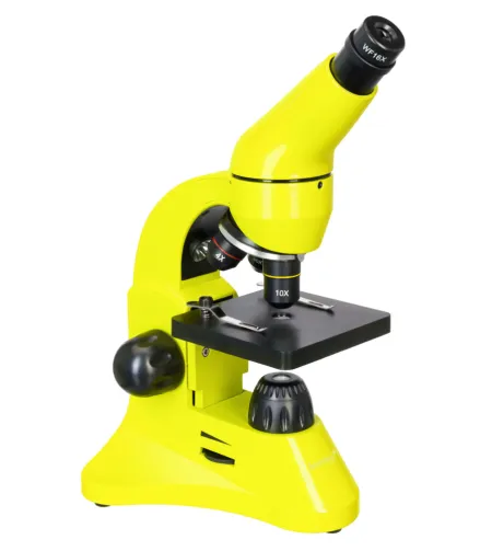 Mikroskoop Levenhuk Rainbow 50L PLUS Laimiroheline 64x–1280x koos eksperimentaalse komplek