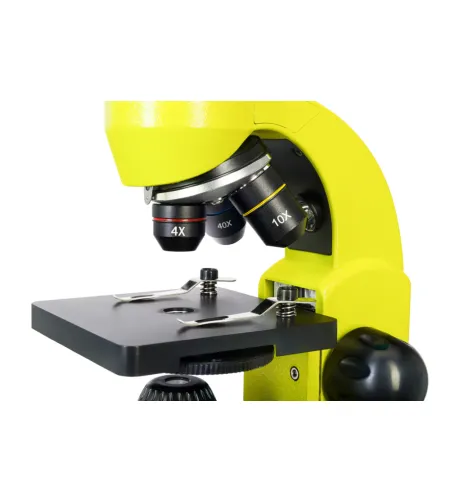 Mikroskoop Levenhuk Rainbow 50L PLUS Laimiroheline 64x–1280x koos eksperimentaalse komplek