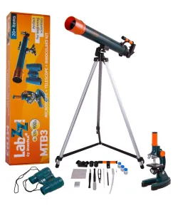Levenhuk LabZZ MTB3 mikroskoobi & teleskoobi & binokli komplekt koos eksperimentaalse komp