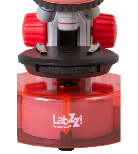 Microscope for children, Levenhuk LabZZ M101 Orange, 40x-640x, with Experiment kit