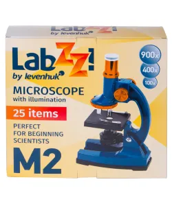 Microscope for children with experiment kit Levenhuk LabZZ M2 Microscope 100x-900x