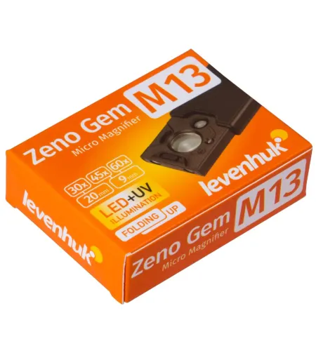 Levenhuk Zeno Gem M13 Plus suurendusklaas (30–60x)