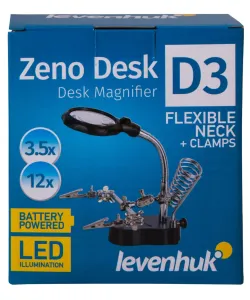 Levenhuk Zeno Desk D3 Plus suurendusklaas