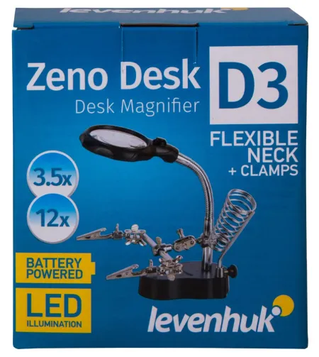 Levenhuk Zeno Desk D3 Plus suurendusklaas