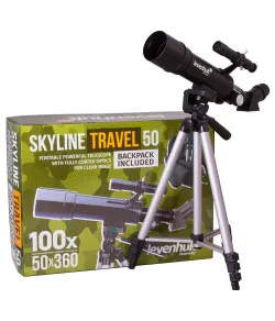 Телескоп Levenhuk Skyline Travel 50 50/360 <135x с включенным рюкзаком
