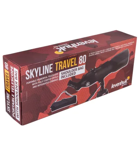 Teleskoop Levenhuk Skyline Travel 80 80/400 >160x with bag kotiga