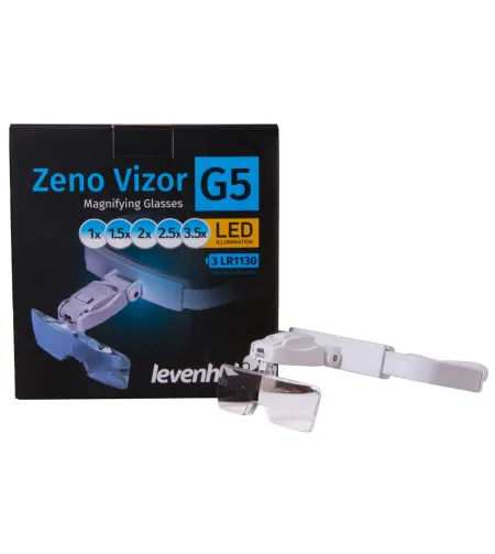 Levenhuk Zeno Vizor G5 Magnifying Glasses 1/1.5/2/2.5/3.5x