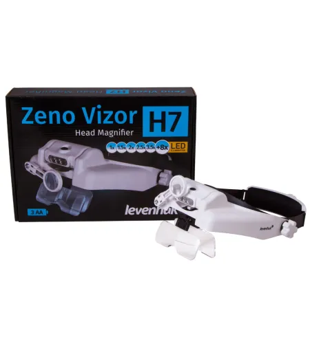 Levenhuk Zeno Vizor H7 Head Magnifier 1/1.5/2/2.5/3.5x