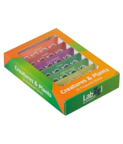 Levenhuk LabZZ CP24 Creatures & Plants Prepared Slides Set