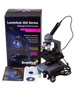 Digitaalne monokulaarne mikroskoop Levenhuk D320L BASE 3M